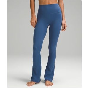 Lululemon Athletica Pitch Blue Align Mini Flare Pants - New Without Tags